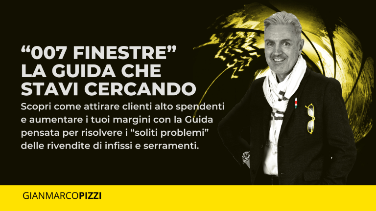 Libro vendere serramenti con successo: i consigli dell'Agente Pizzi _ 007 Finestre _ gianmarcopizzi.it