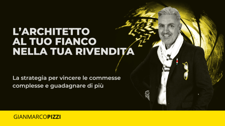 L'architetto Gianmarco Pizzi offre la sua consulenza tecnica per serramenti per aiutare i rivenditori a vincere commesse complesse e guadagnare di più.